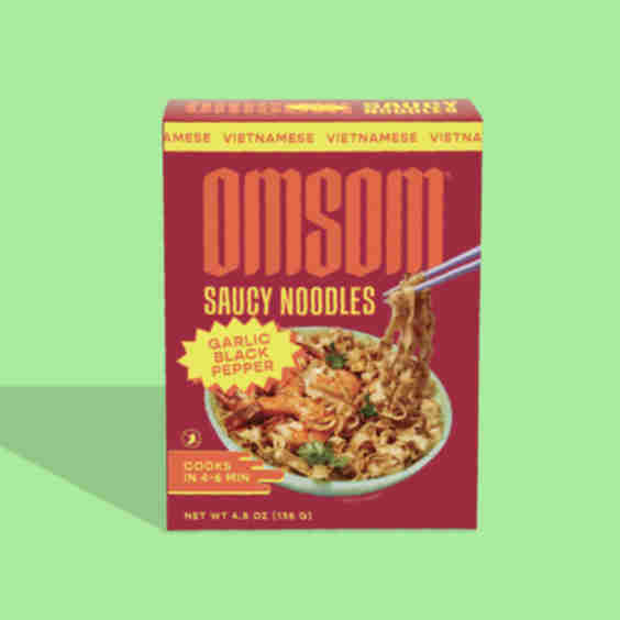 Garlic Black Pepper Saucy Noodles