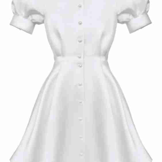 Button Down Mini Dress