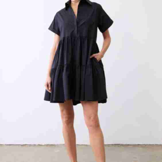 Walking On Air Poplin Dress