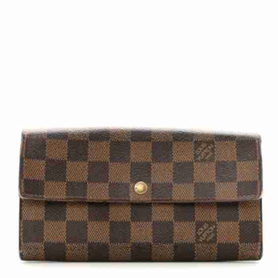 Damier Ebene Sarah Wallet