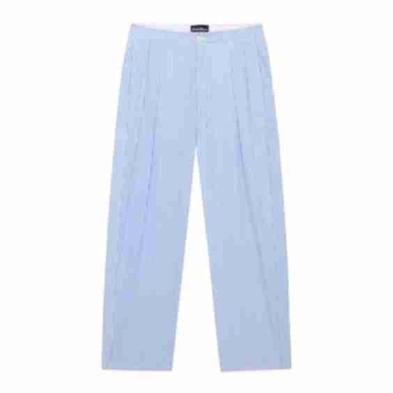 Men's Pleated Seersucker Pant 