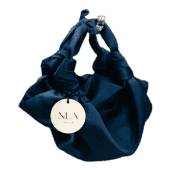 NLA Medium Silk Knot Bag