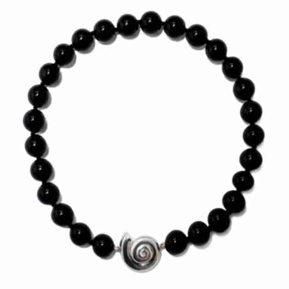 Nautilus Onyx Collar Necklace