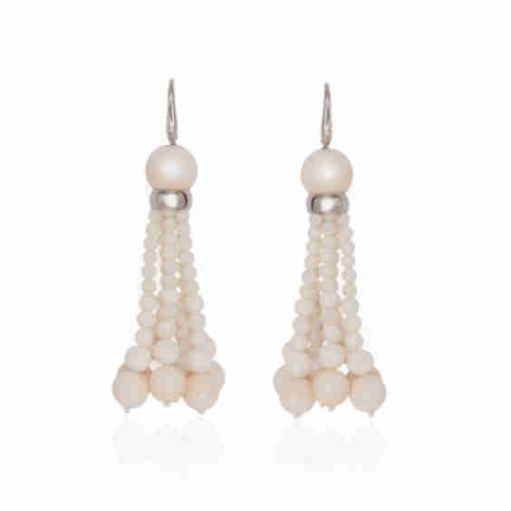 Venice Opera Ivory Earrings