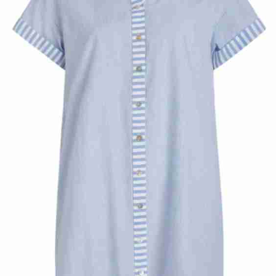 Riga Short Sleeve Short Dress