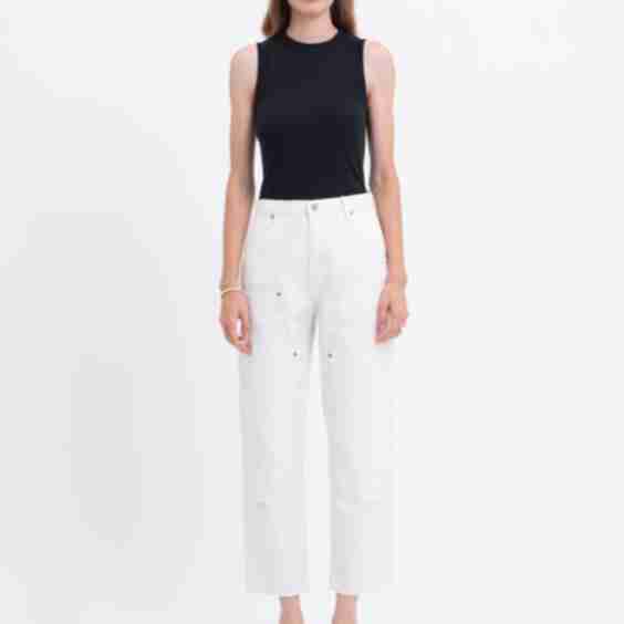 Boyfriend Fit Work Pant