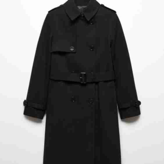 Classic Trench Coat With Belt
