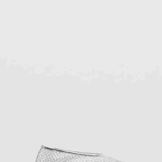 Metallic Mesh Shoes