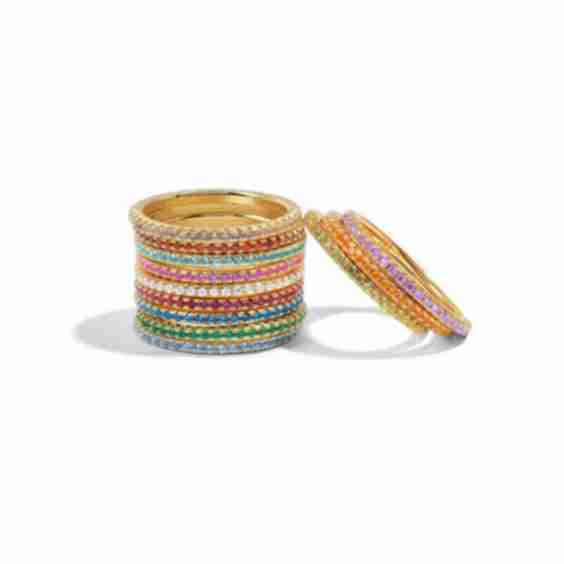 Birthstone Eternity Rings