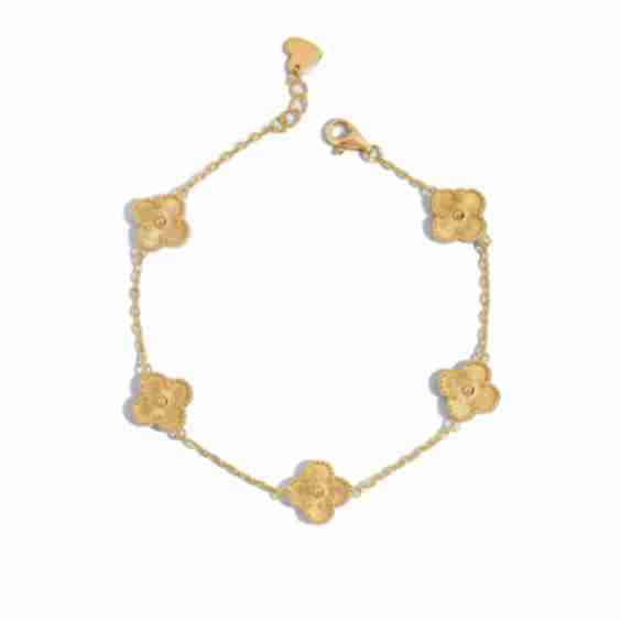 Ella Four Leaf Clover Bracelet
