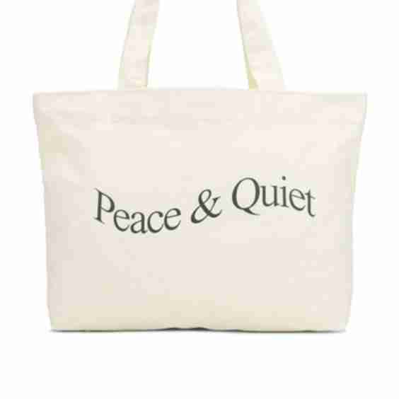 Wordmark Cotton Tote Bag