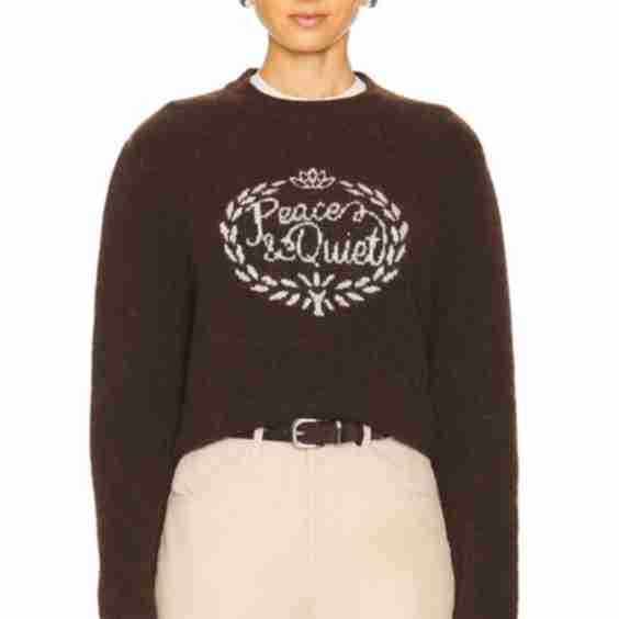 Wreath Mohair Sweater