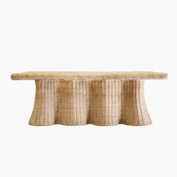 Marley Scalloped Coffee Table