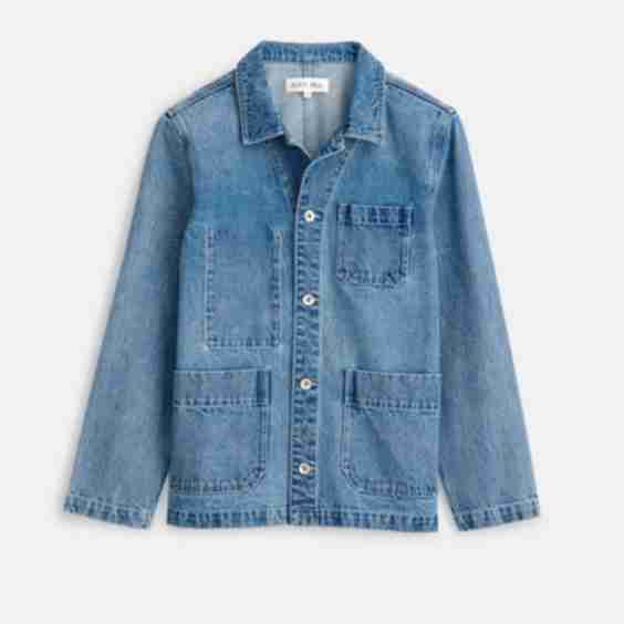 Britt Work Jacket in Denim