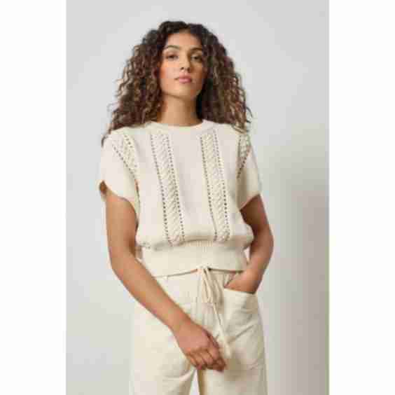 Wedge Crewneck Sweater