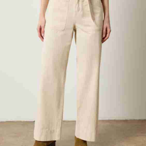 Slant Pocket Twill Pant