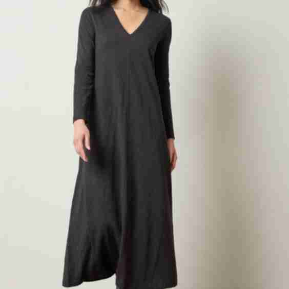 V Neck Maxi Dress