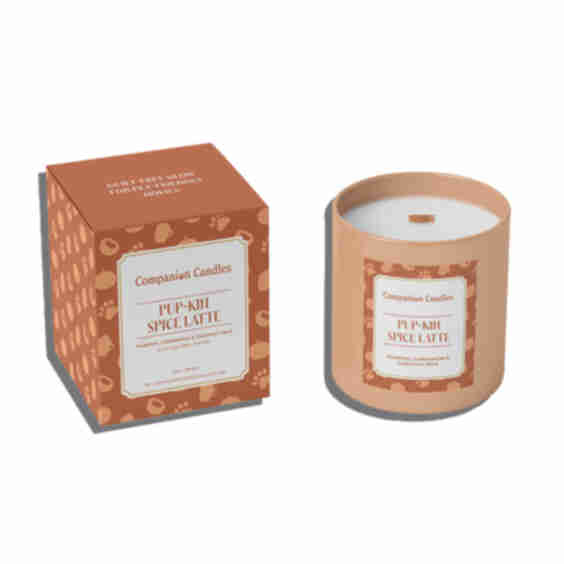 Pup Kin Spice Latte Candles