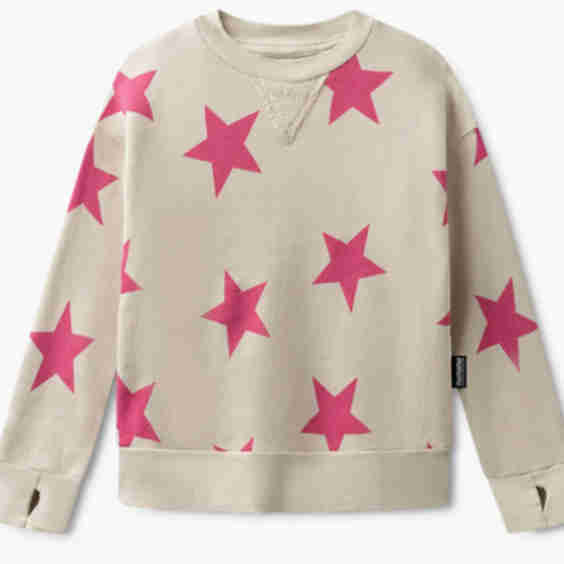 Star Print Pullover