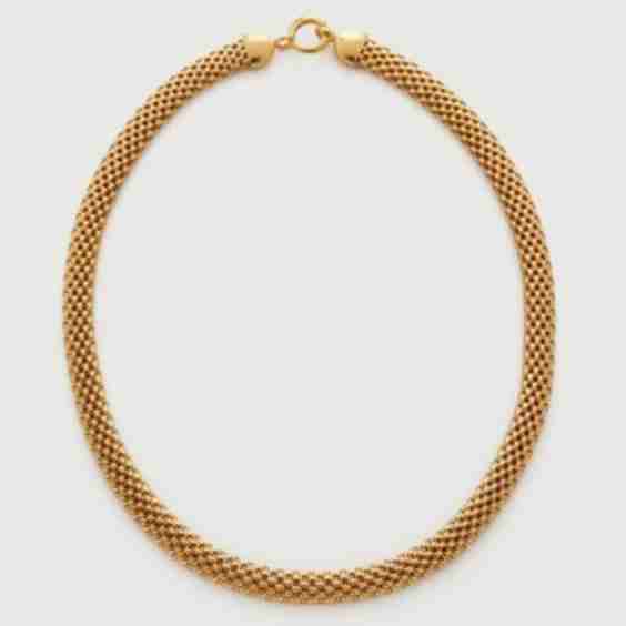 Heirloom Woven Chain Necklace