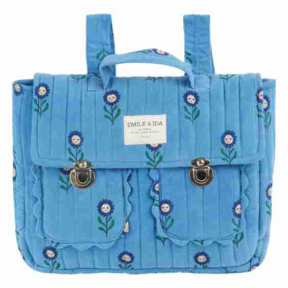 Flower Quilted Satchel