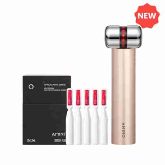 HydraGlow Booster Red Light & Microcurrent + PDRN Serum Kit