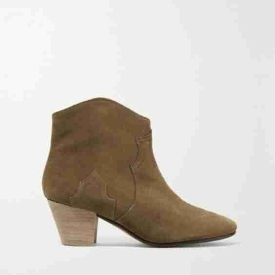 Brown Étoile The Dicker Suede Ankle Boots