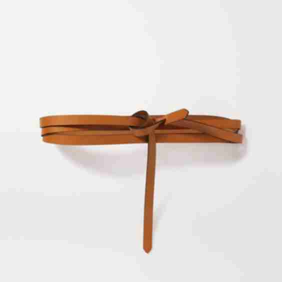 Tan Lonny Leather Belt