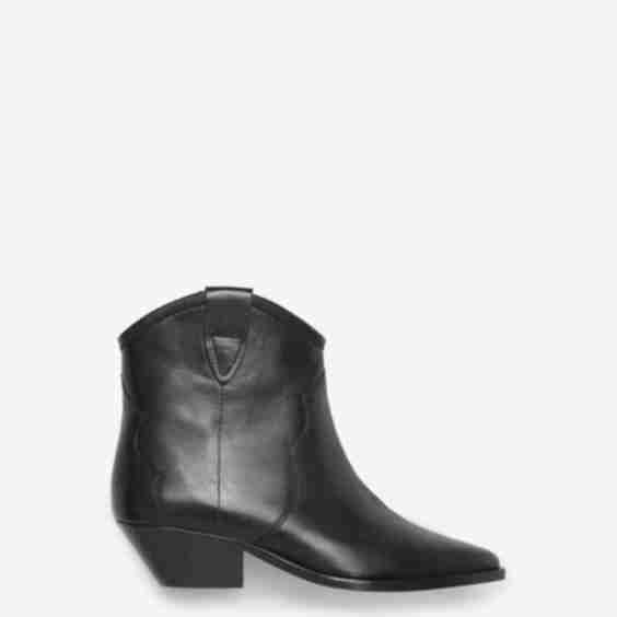 Dewina Leather Ankle Boots