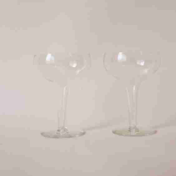 Vintage Champagne Glasses