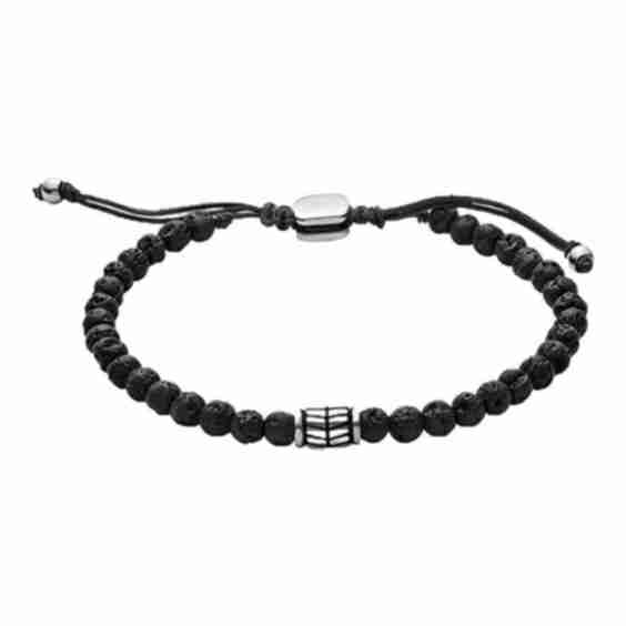 Everett Black Semi-Precious Bracelet 