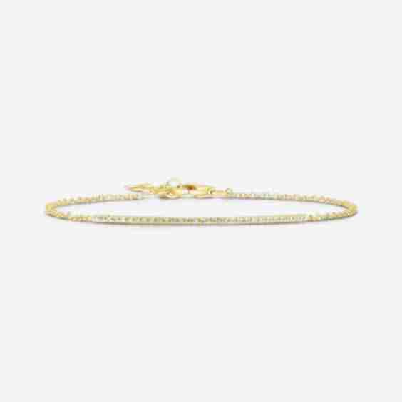 Diamond Bar Bracelet