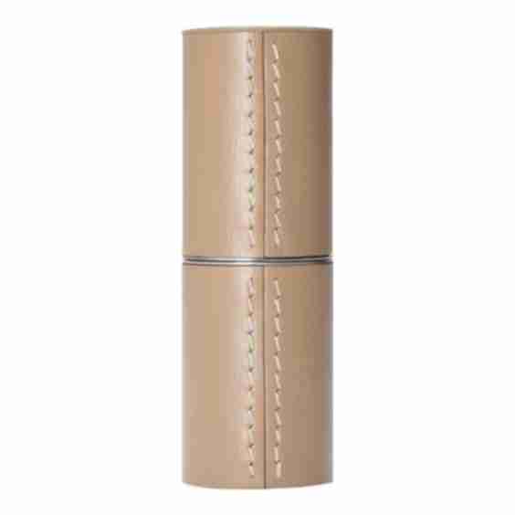 Refillable Fine Leather Lipstick Case
