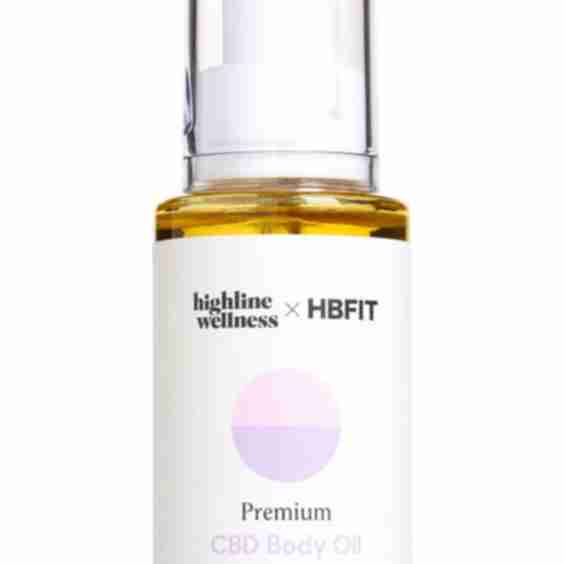 Highline Wellness x HBFIT CBD Body Oil
