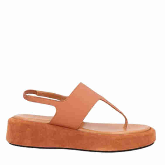 Atp Suede Platform Sandal
