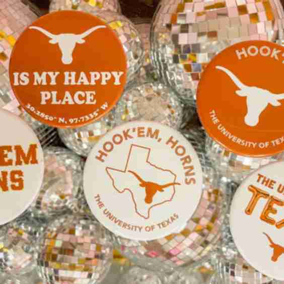 University Of Texas Game Day Button