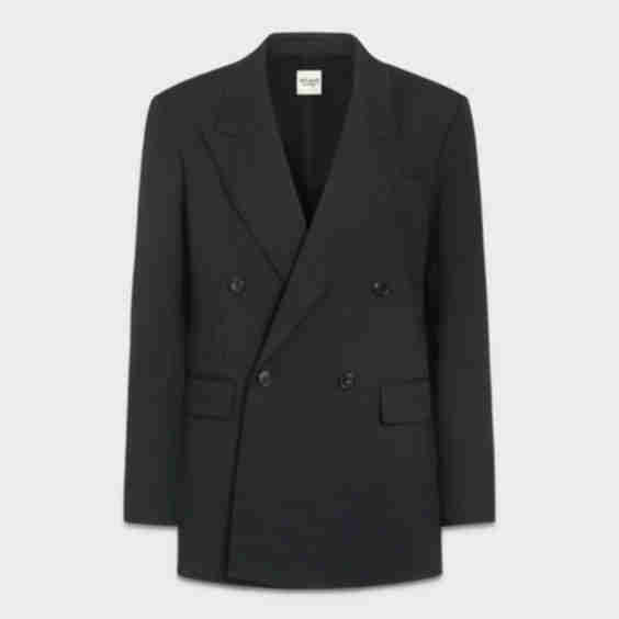 Edi Blazer In Wool Silk