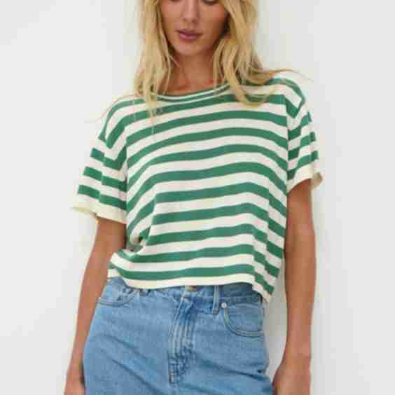 Kori Stripe Short Sleeve