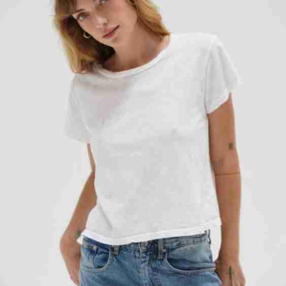 Shaden Cotton Crew Top