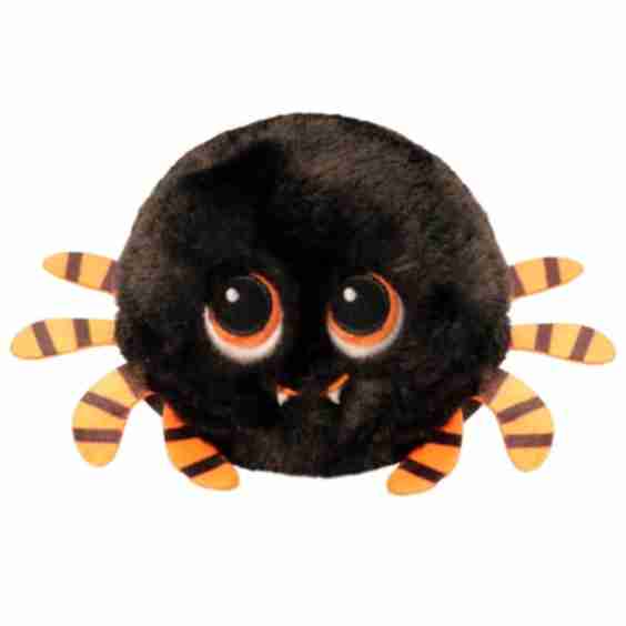 Beanie Bouncers Black Spider