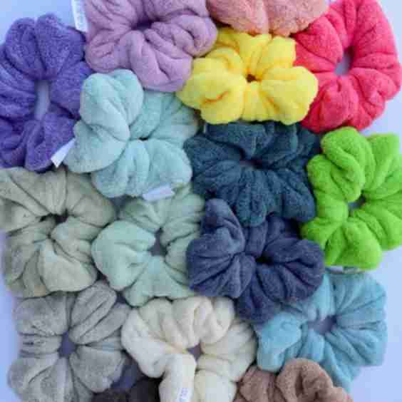 Oversized Towel Scrunchies