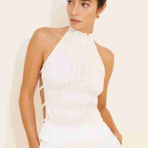 Halter Smocked Top