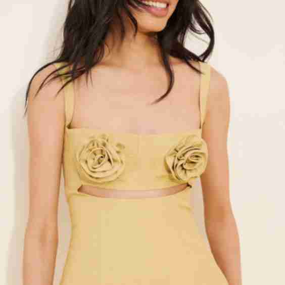 Flower Bust Top