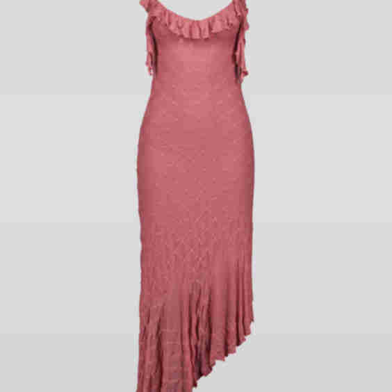 Crincled Jersey Dress