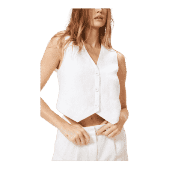 Imogen Linen Vest 