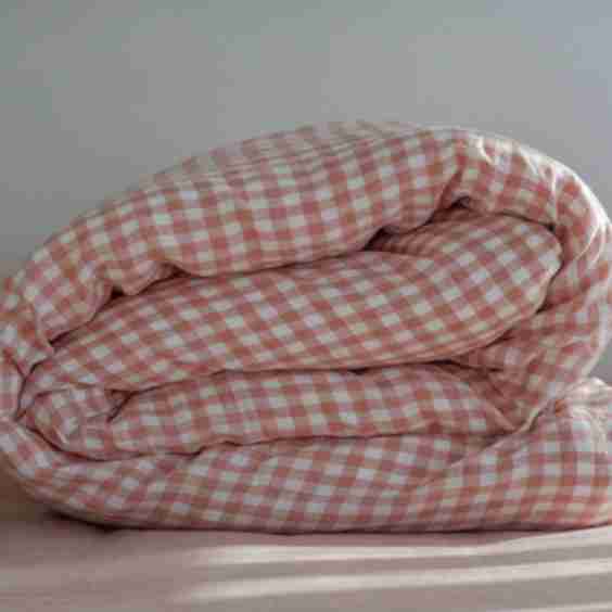 Double Sided Linen Duvet Cover