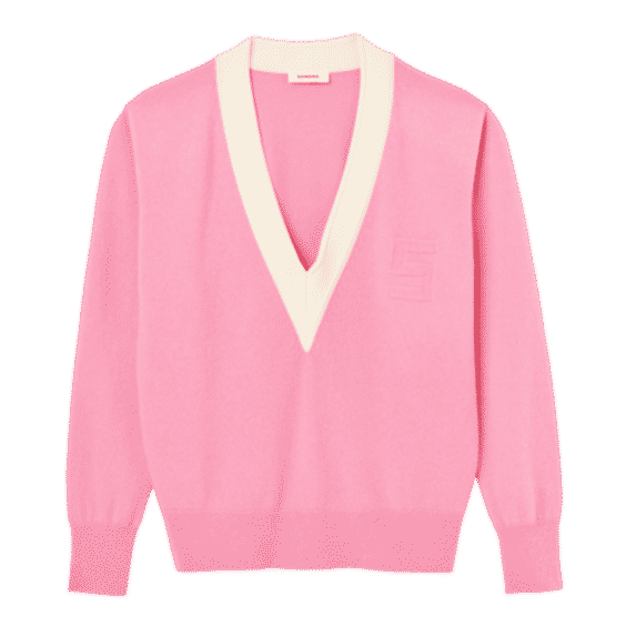 Knitted S sweater