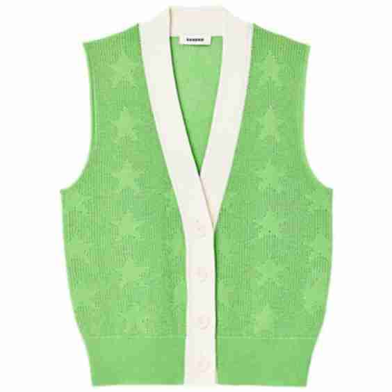 Sleeveless Cardigan