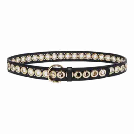 Belt With Eyelets