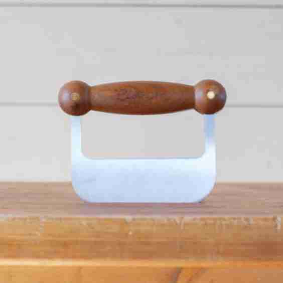 Hand-Turned Bench Scraper